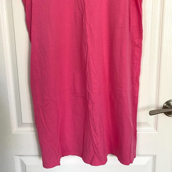 J. Crew Factory Short Sleeve 100% Cotton Tee Shirt Dress - Picture 3 of 8